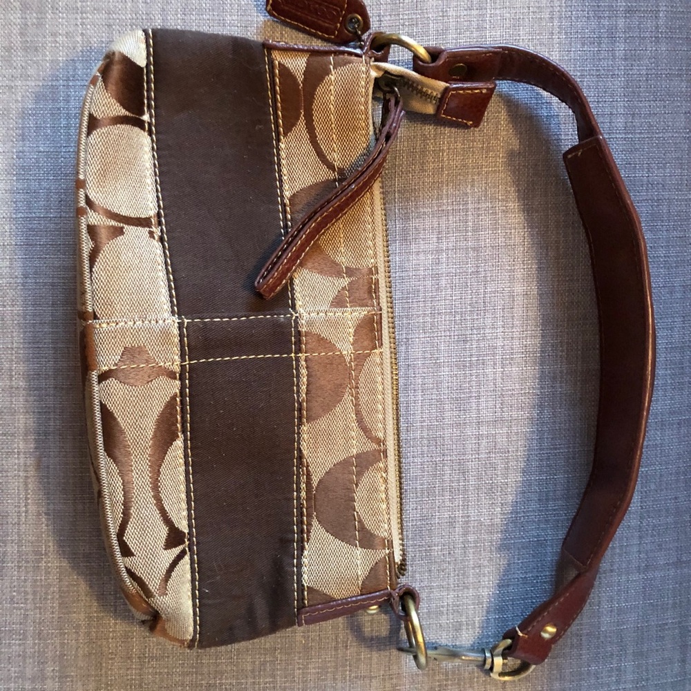 Authentic small coach purse